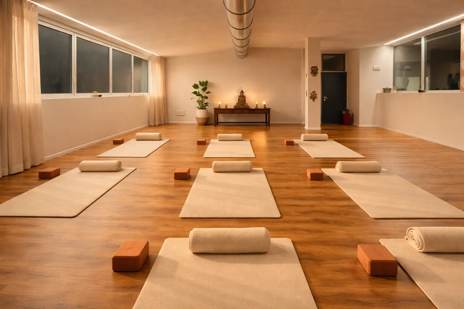 La sala di Ritual Yoga Studio